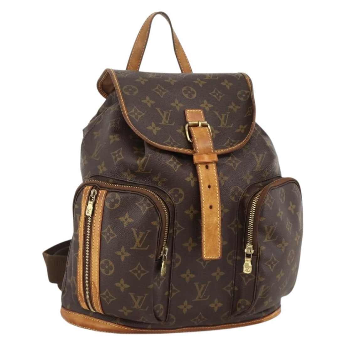 Louis Vuitton M40107 Sac A Dos Bosphore Monogram Canvas Backpack: Louis Vuitton M40107 Sac A Dos Bosphore Monogram Canvas Backpack Louis Vuitton Monogram Sac A Dos Bosphore Backpack, style M40107, made in France. It is crafted in Monogram Canvas with a monogram exte