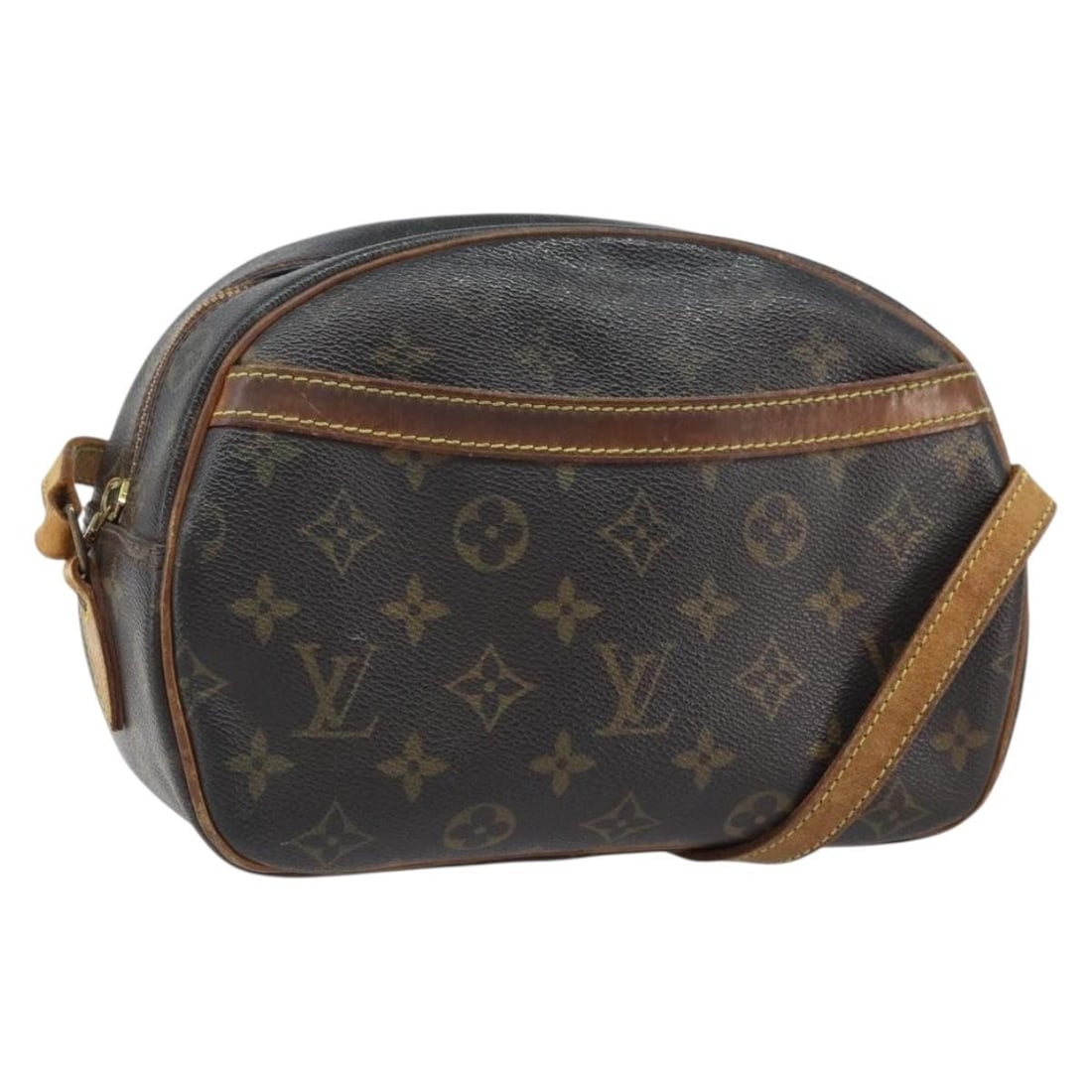 Louis Vuitton Blois Monogram Canvas Shoulder Bag M51221 France: Louis Vuitton Blois Monogram Canvas Shoulder Bag M51221 France This is a Louis Vuitton Monogram Blois shoulder bag, crafted from signature monogram canvas with a classic monogram colorway. Designed fo