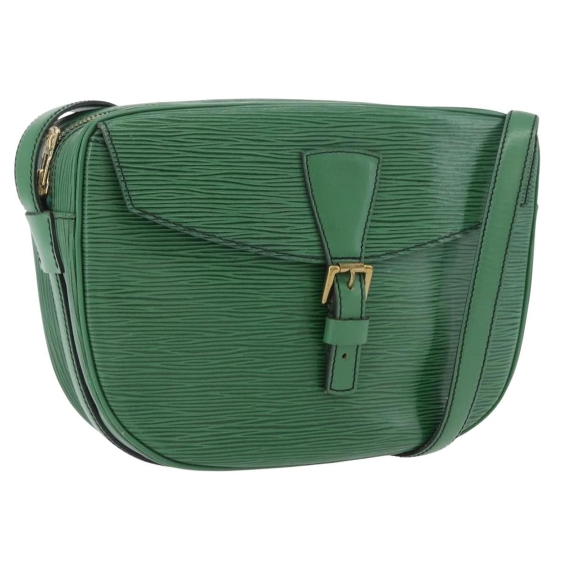 Louis Vuitton M52154 Jeune Fille MM Green Epi Leather Shoulder Bag: Louis Vuitton M52154 Jeune Fille MM Green Epi Leather Shoulder Bag Louis Vuitton Epi Jeune Fille MM shoulder bag in green Epi leather. This women's shoulder bag was made in France and includes only th