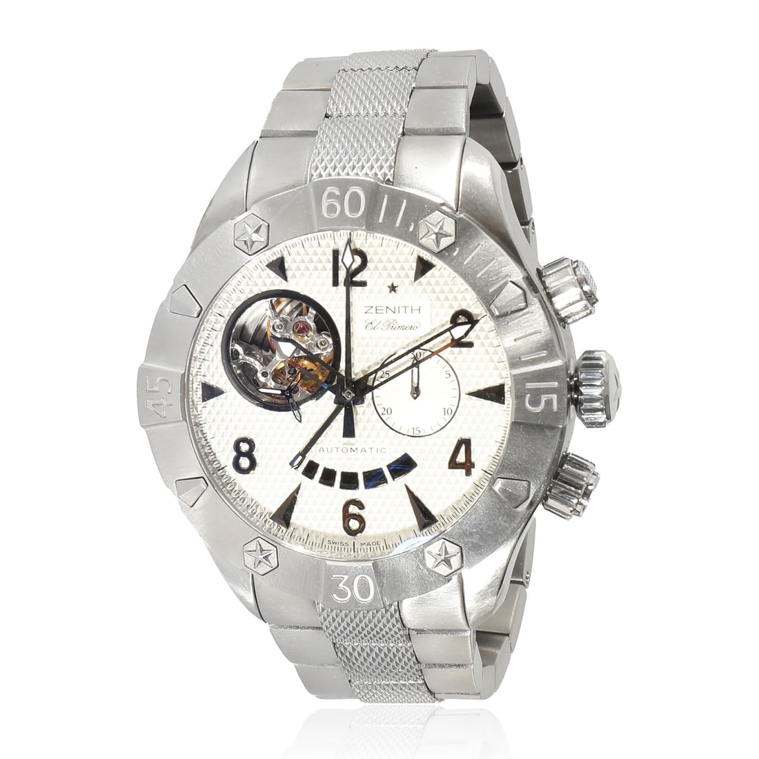 Zenith Defy Classic 03.0526.4021 mens stainless steel automatic wristwatch (1 of 4)