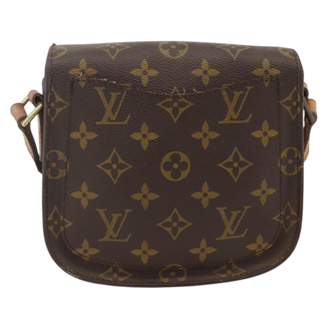Louis Vuitton Saint Cloud PM Monogram Canvas Shoulder Bag M51244 France: Louis Vuitton Saint Cloud PM Monogram Canvas Shoulder Bag M51244 France This is a Louis Vuitton Monogram Saint Cloud PM shoulder bag, crafted from signature monogram canvas and made in France. Designe