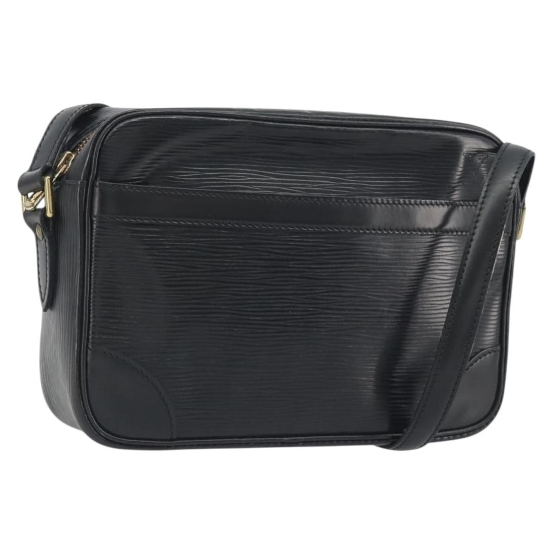 Louis Vuitton M52302 Trocadero 23 Black Epi Leather Shoulder Bag: Louis Vuitton M52302 Trocadero 23 Black Epi Leather Shoulder Bag Louis Vuitton Epi Trocadero 23 shoulder bag in black Epi leather, made in France. This women's bag measures approximately 23 cm wide, 1