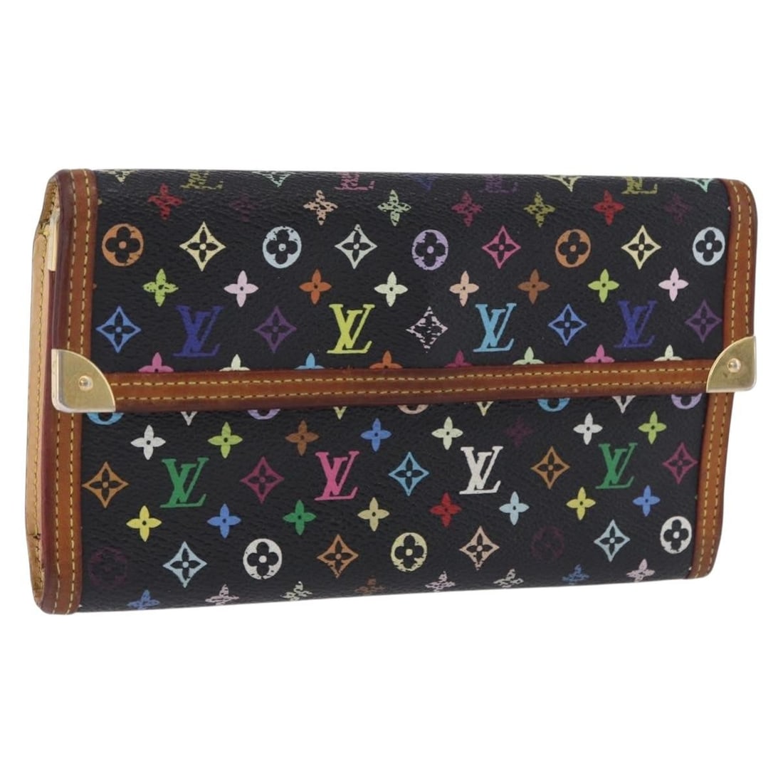 Louis Vuitton M92658 Porte Tresor International Monogram Multicolor Wallet (1 of 18)
