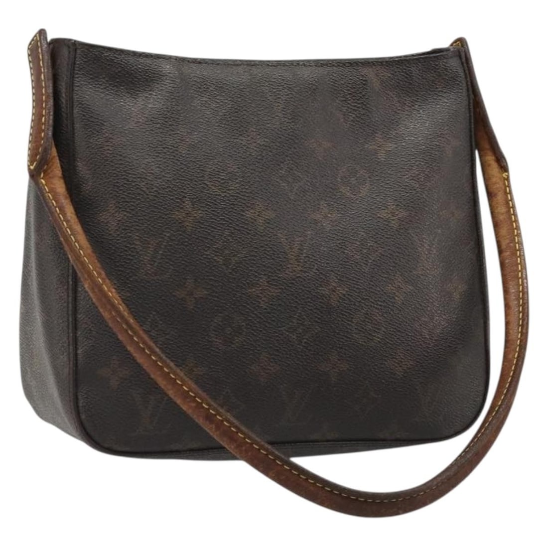 Louis Vuitton M51146 Looping MM Monogram Canvas Shoulder Bag: Louis Vuitton M51146 Looping MM Monogram Canvas Shoulder Bag Louis Vuitton Looping MM shoulder bag in Monogram canvas, made in France. This women's bag is offered as the item only; the original box an