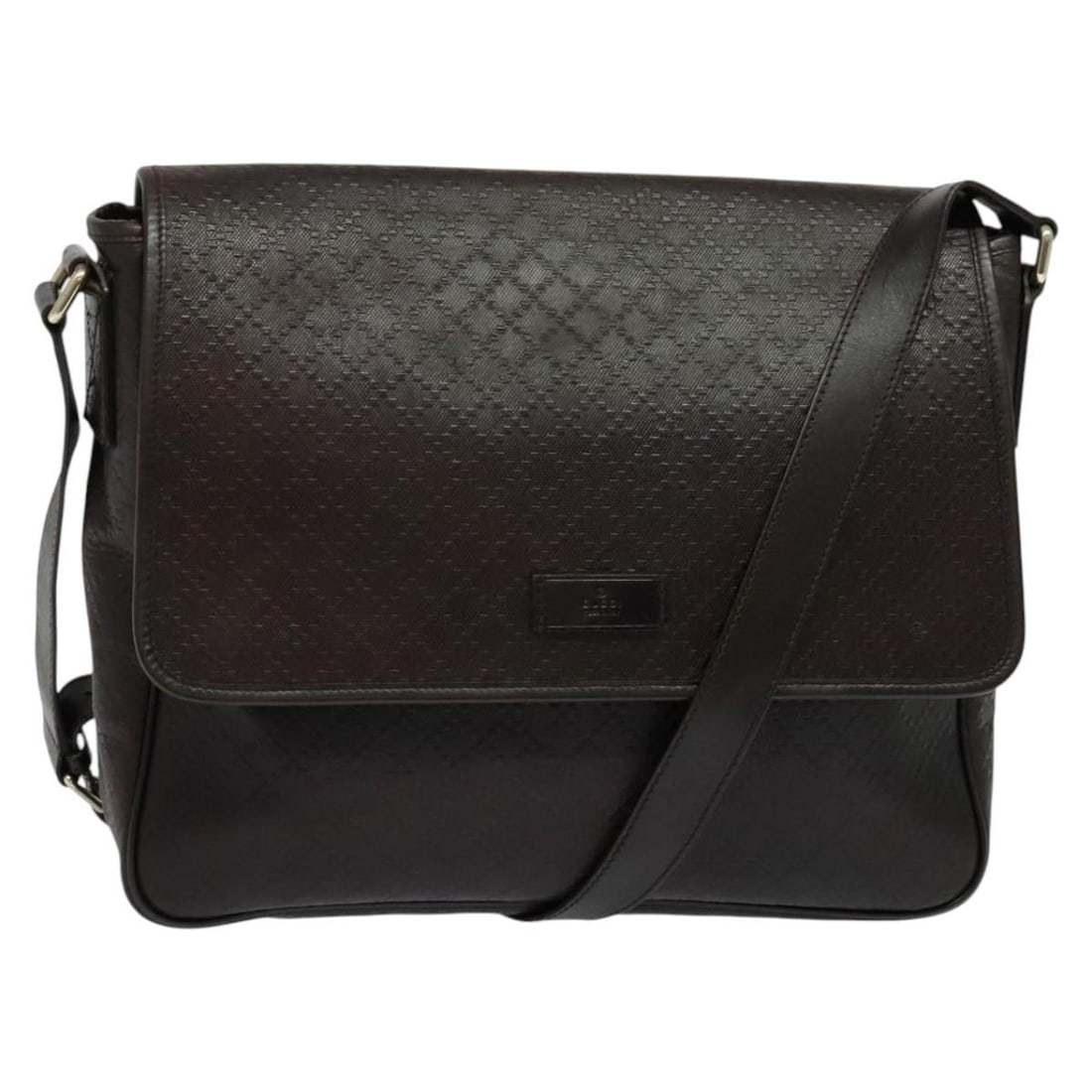 Gucci 223665 Brown Leather Shoulder Bag with Gold Tone: Gucci 223665 Brown Leather Shoulder Bag with Gold Tone GUCCI shoulder bag in leather with a brown and gold color scheme. Made in Italy, this women's bag features a shoulder strap with an approximate d