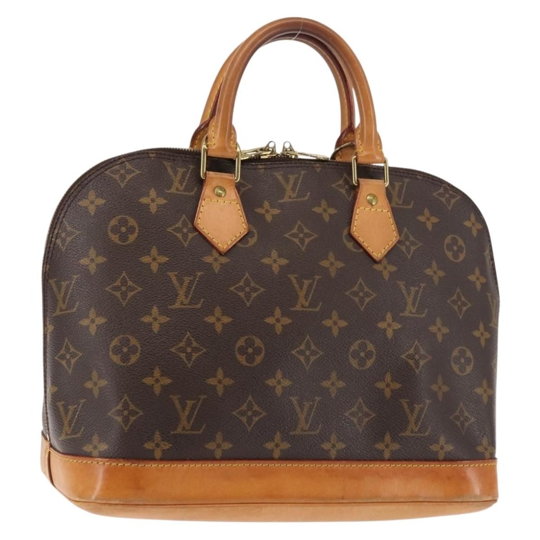 Louis Vuitton M51130 Alma Monogram Canvas Womens Handbag: Louis Vuitton M51130 Alma Monogram Canvas Womens Handbag Louis Vuitton Alma handbag in Monogram canvas, made in France. This women's handbag is offered without the original box or dust bag; only the i