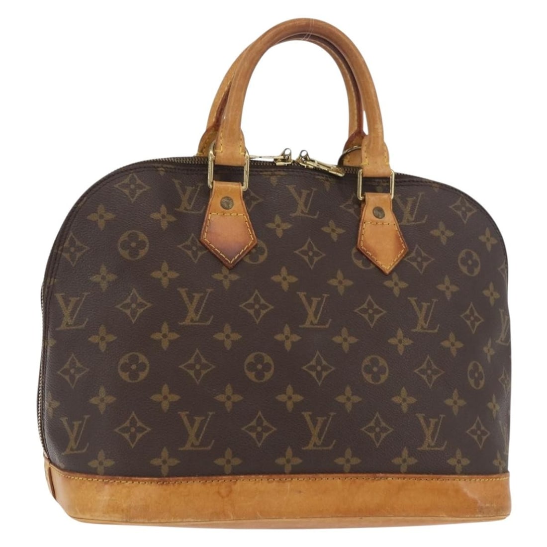 Louis Vuitton Alma Monogram Canvas Women's Handbag M51130 France: Louis Vuitton Alma Monogram Canvas Women's Handbag M51130 France This is a Louis Vuitton Alma handbag crafted from signature Monogram canvas. Designed for women, the bag features a classic Monogram ex