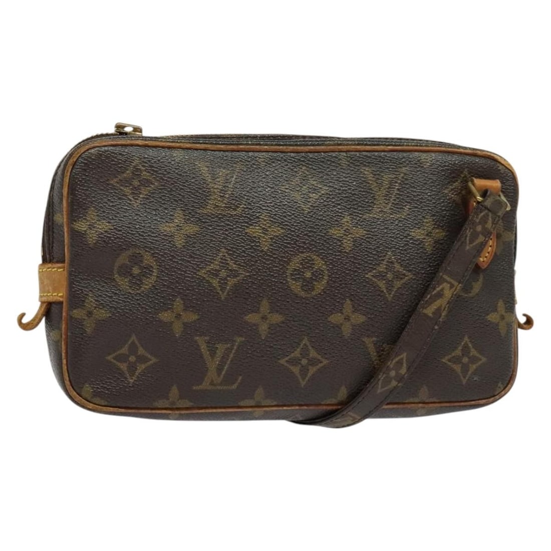 Louis Vuitton Monogram Marly Bandouliere Shoulder Bag M51828 France Authentic: Louis Vuitton Monogram Marly Bandouliere Shoulder Bag M51828 France Authentic This authentic Louis Vuitton Monogram Marly Bandouliere Shoulder Bag (Model: M51828) showcases the iconic Monogram Canvas 