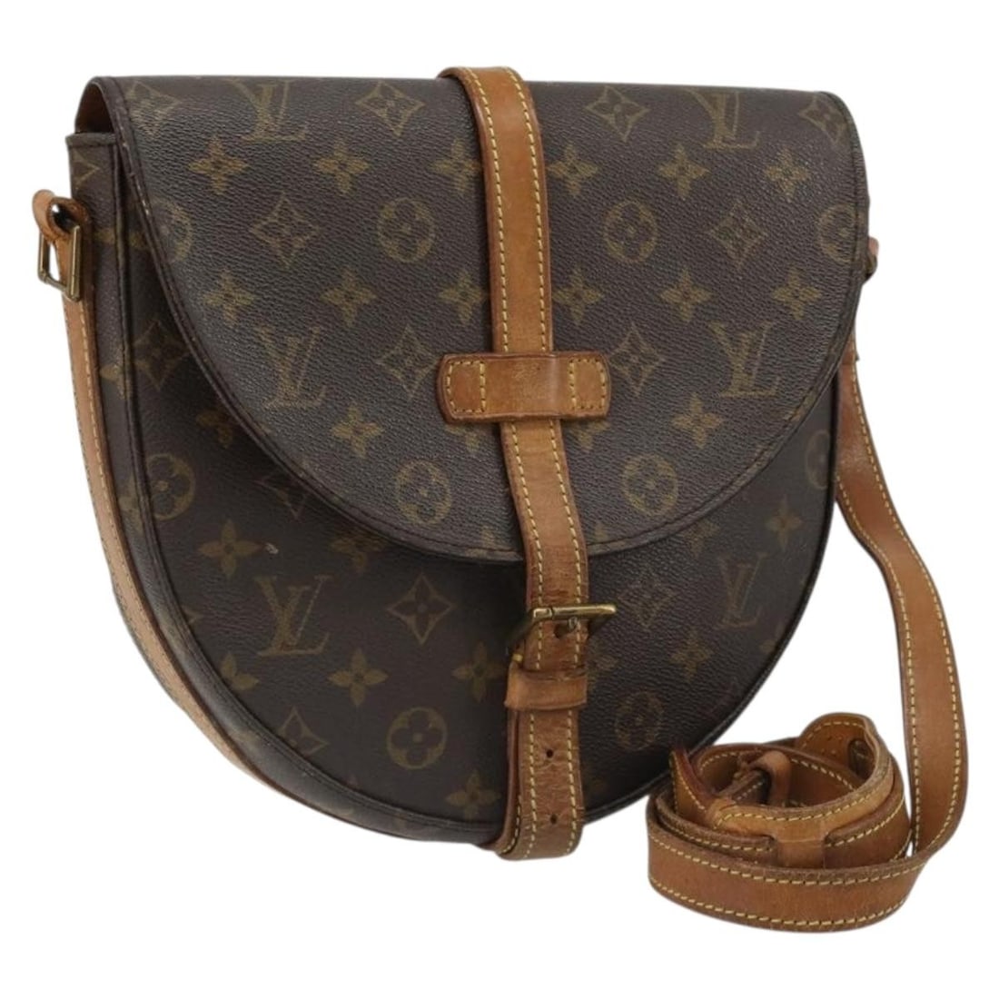 Louis Vuitton M51232 Chantilly GM Monogram Canvas Shoulder Bag: Louis Vuitton M51232 Chantilly GM Monogram Canvas Shoulder Bag This Louis Vuitton Chantilly GM shoulder bag features the Monogram canvas exterior and was made in France. It is identified by product nu