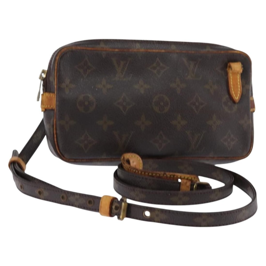 LOUIS VUITTON Monogram Marly Bandouliere Shoulder Bag M51828 France Auth: LOUIS VUITTON Monogram Marly Bandouliere Shoulder Bag M51828 France Auth This authentic LOUIS VUITTON Monogram Marly Bandouliere Shoulder Bag (M51828) showcases the brand's iconic monogram canvas in a