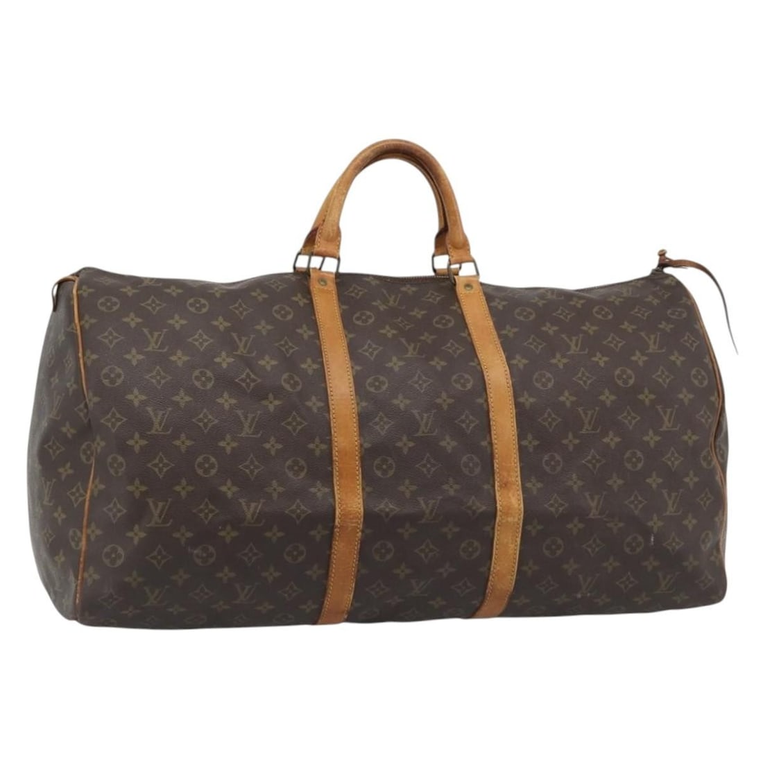 Louis Vuitton M41422 Keepall 60 Monogram Canvas Boston Bag: Louis Vuitton M41422 Keepall 60 Monogram Canvas Boston Bag This Louis Vuitton Keepall 60 Boston Bag is crafted in Monogram Canvas and finished in the classic Monogram colorway. Made in France, it feat
