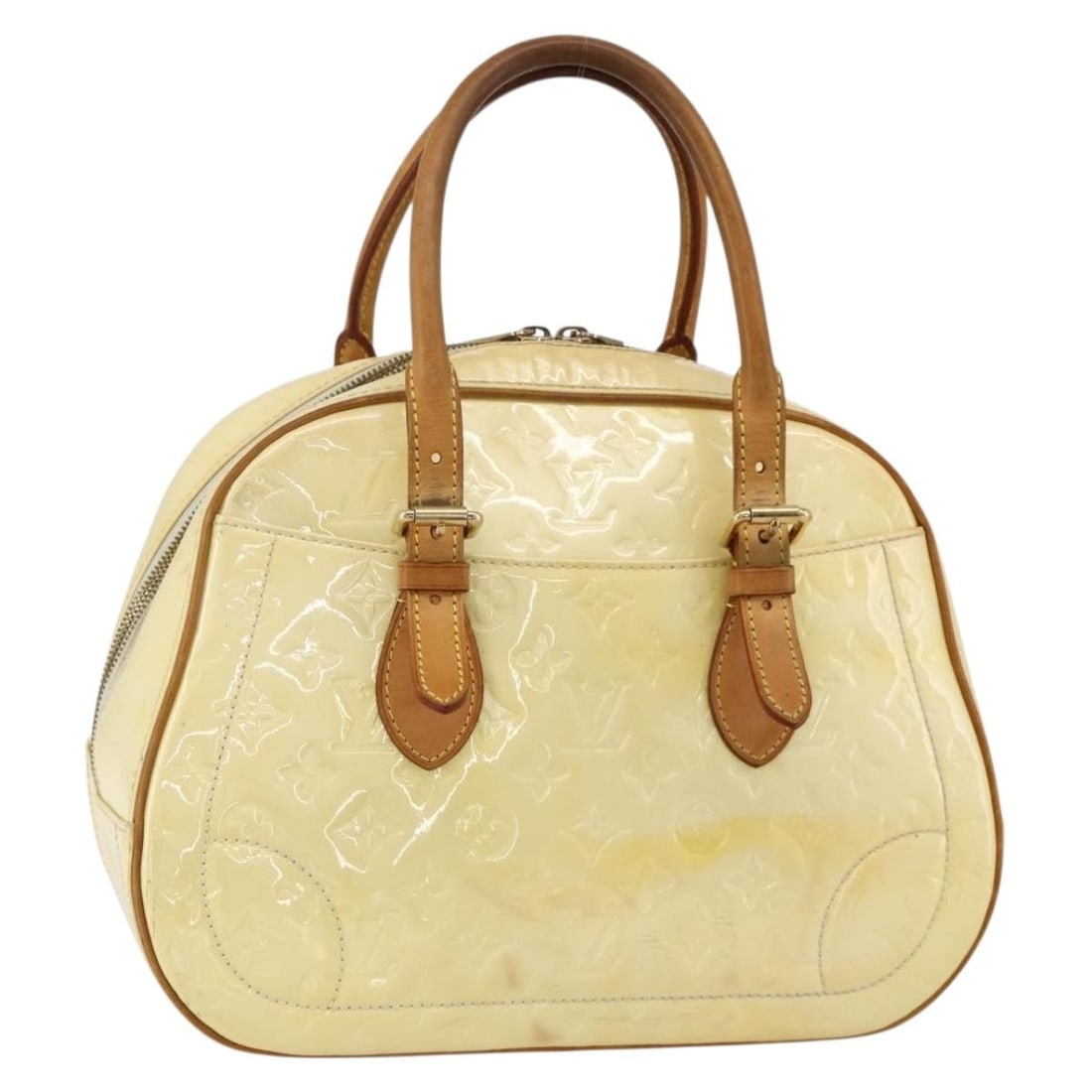 Louis Vuitton M93514 Summit Drive Vernis Patent Leather Handbag Perle (1 of 18)