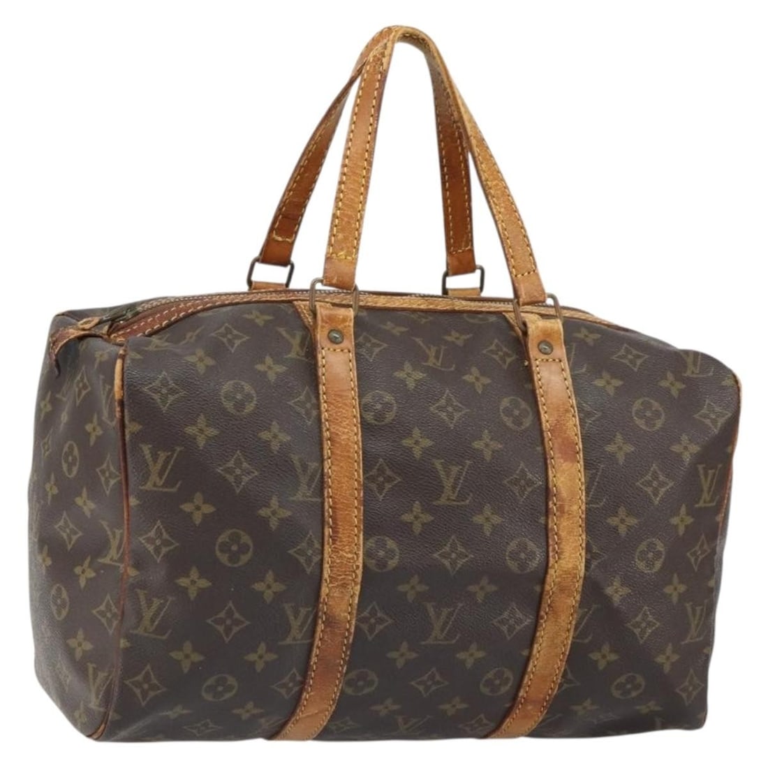 Monogram Canvas Sac Souple 35 Boston Bag by Louis Vuitton M41626: Monogram Canvas Sac Souple 35 Boston Bag by Louis Vuitton M41626 This Louis Vuitton Monogram Sac Souple 35 Boston Bag features the iconic monogram canvas and was crafted in France. The exterior shows 