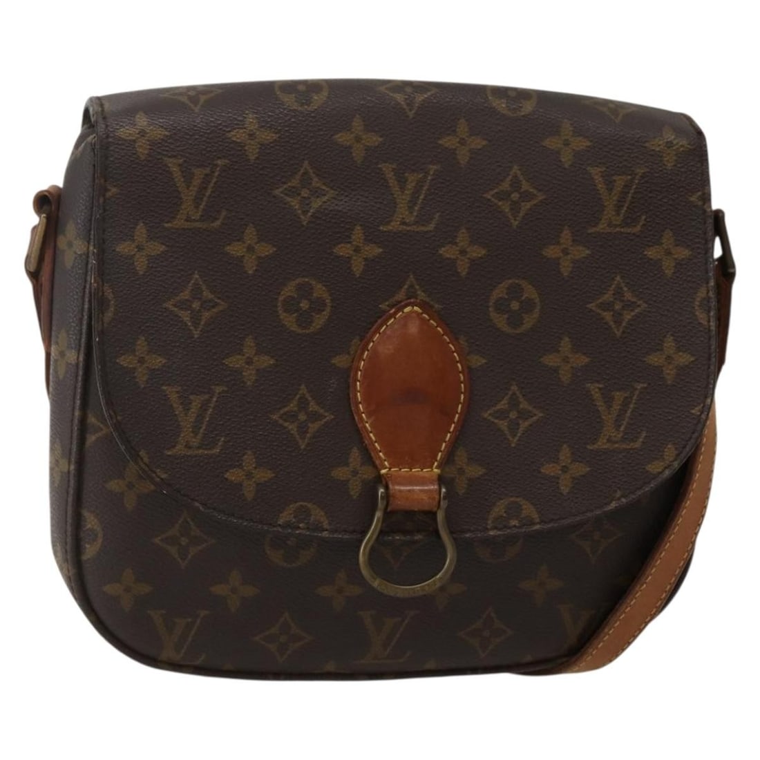 Louis Vuitton M51242 Saint Cloud GM Monogram Canvas Shoulder Bag: Louis Vuitton M51242 Saint Cloud GM Monogram Canvas Shoulder Bag Louis Vuitton Saint Cloud GM shoulder bag in Monogram Canvas, made in France. This women's bag is identified by product number M51242 a