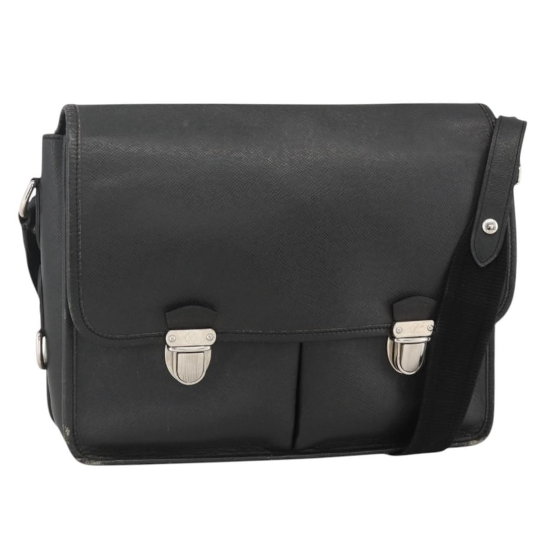Louis Vuitton Alexei Taiga Leather Shoulder Bag Ardoise M32472: Louis Vuitton Alexei Taiga Leather Shoulder Bag Ardoise M32472 This Louis Vuitton Taiga Alexei shoulder bag in Ardoise features a sophisticated design crafted from durable Taiga leather. The bag is de