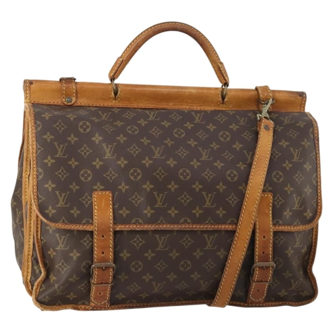 Louis Vuitton M58122 Sac Kleber Monogram Canvas Boston Bag: Louis Vuitton M58122 Sac Kleber Monogram Canvas Boston Bag This Louis Vuitton Sac Kleber Boston Bag is crafted from Monogram Canvas in the classic Monogram colorway. Made in France, it features a spac