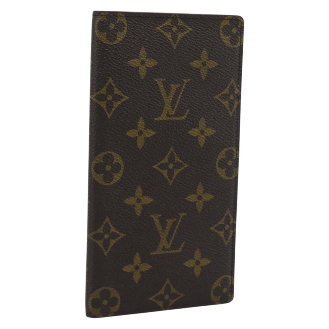 Louis Vuitton M61823 Monogram Canvas Bifold Wallet France: Louis Vuitton M61823 Monogram Canvas Bifold Wallet France Louis Vuitton bifold wallet in Monogram Canvas, finished in the Monogram colorway and made in France. The wallet is identified as style M61823