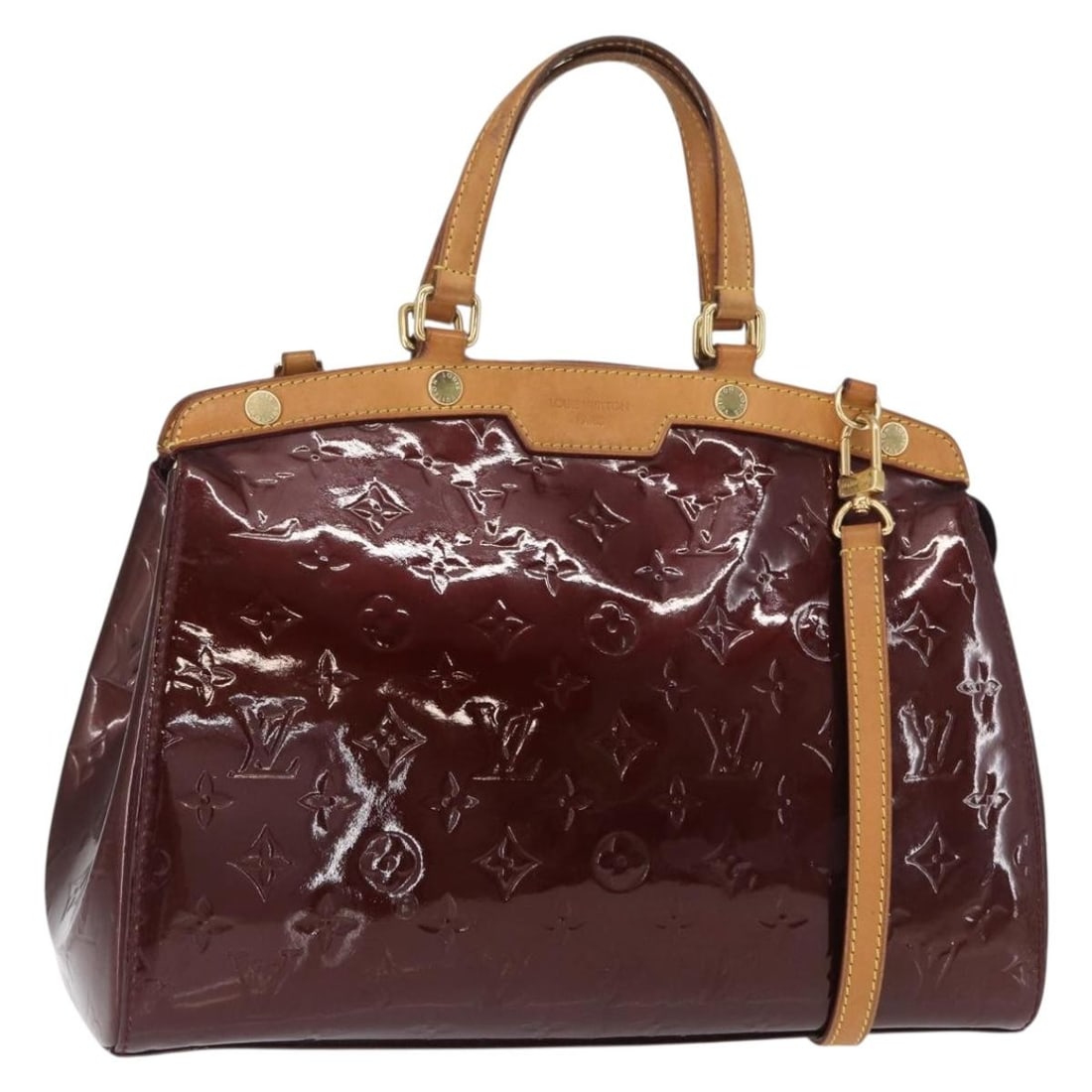 Louis Vuitton M91798 Blair MM Vernis 2way patent leather bag Rose Andian: Louis Vuitton M91798 Blair MM Vernis 2way patent leather bag Rose Andian Louis Vuitton Vernis Blair MM 2way handbag in Rose Andian, made from patent leather. It comes with a shoulder strap and was mad