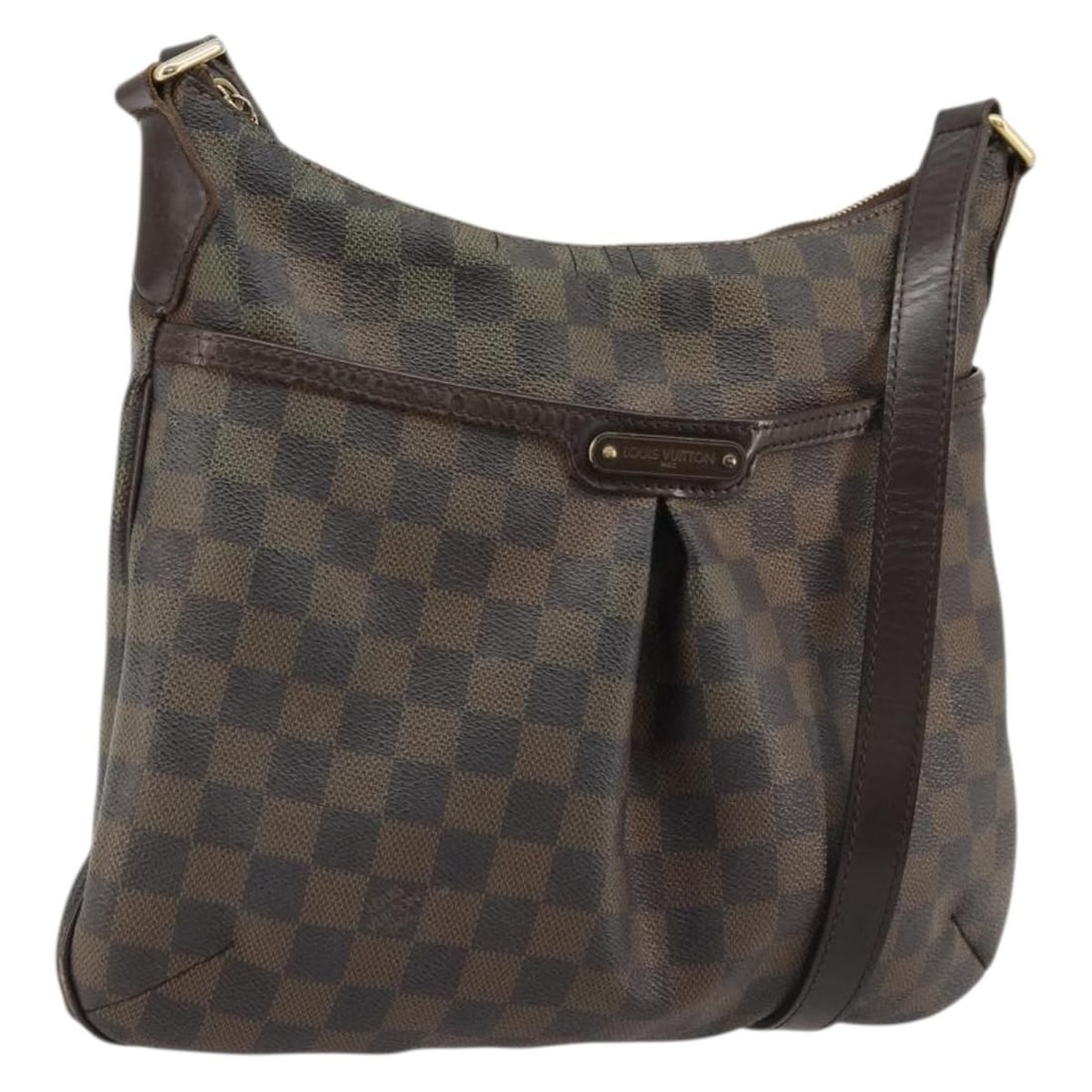 Louis Vuitton Bloomsbury PM Damier Ebene Canvas Shoulder Bag N42251: Louis Vuitton Bloomsbury PM Damier Ebene Canvas Shoulder Bag N42251 This Louis Vuitton Damier Ebene Bloomsbury PM shoulder bag is crafted from Damier Ebene canvas and features a classic, compact silho