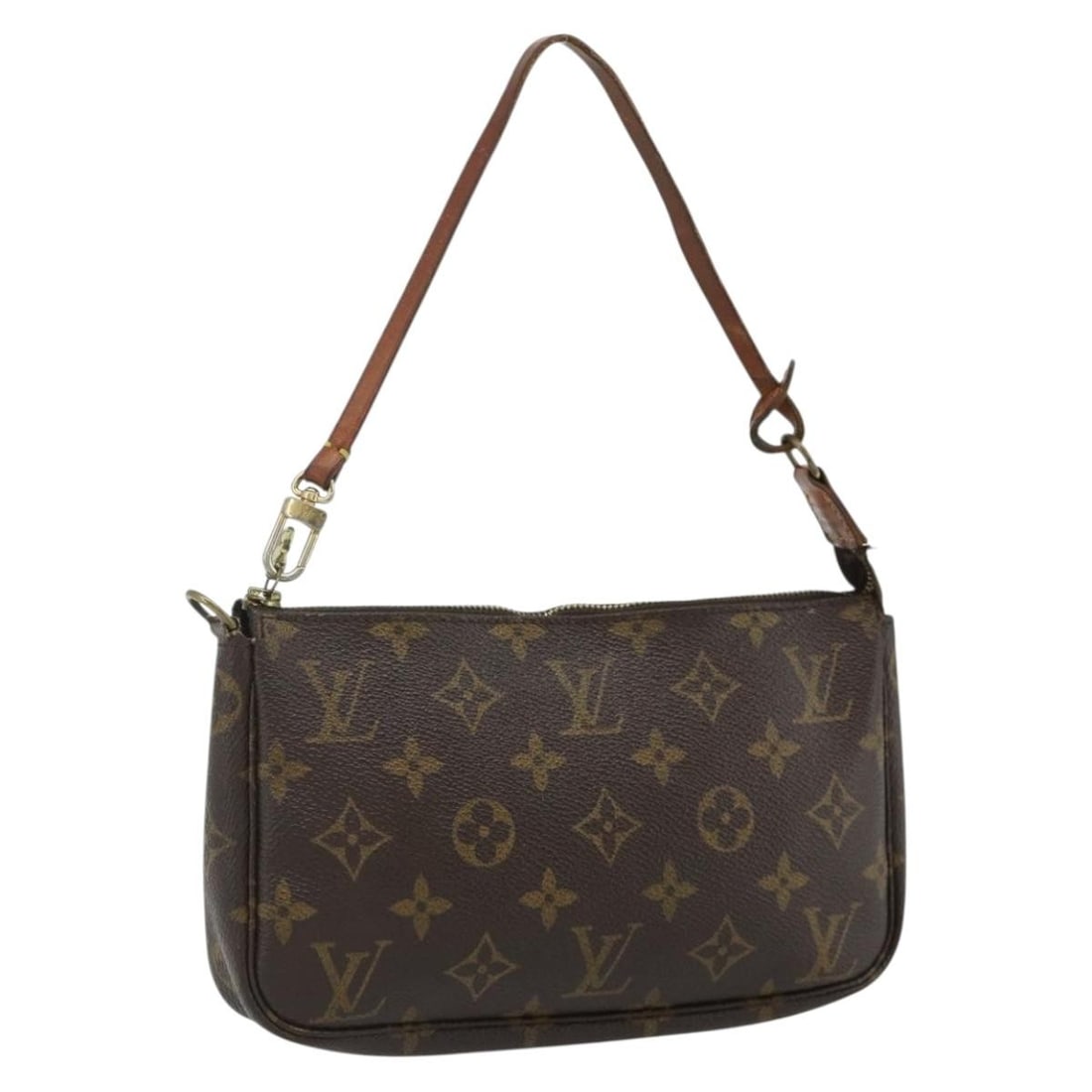 Louis Vuitton Monogram Canvas Accessory Pouch M51980 France: Louis Vuitton Monogram Canvas Accessory Pouch M51980 France This Louis Vuitton Monogram Pochette Accessoires Pouch, model M51980, is crafted from the brand's signature monogram canvas. Designed as an 