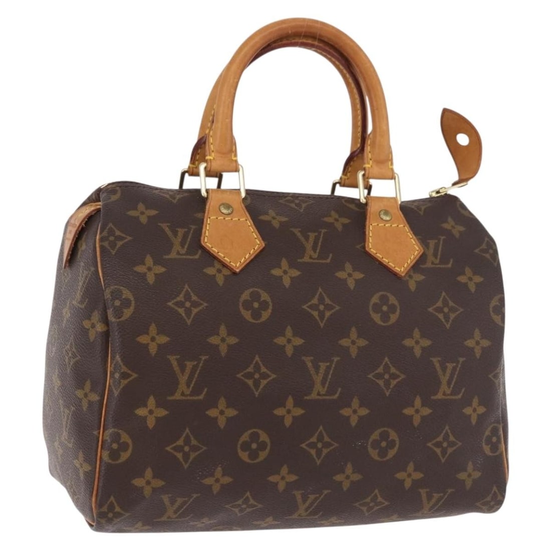 Louis Vuitton M41528 Speedy 25 Monogram Canvas Handbag: Louis Vuitton M41528 Speedy 25 Monogram Canvas Handbag Louis Vuitton Speedy 25 handbag in Monogram canvas, made in France. This women's handbag is offered as the item only; the original box and dust b