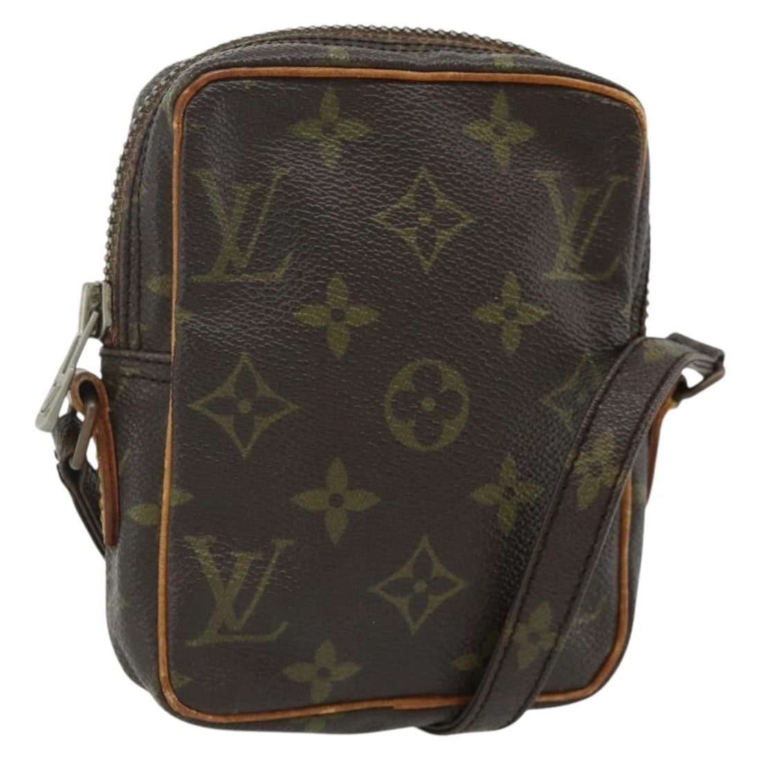 Louis Vuitton Mini Danube Monogram Canvas Shoulder Bag M45268: Louis Vuitton Mini Danube Monogram Canvas Shoulder Bag M45268 This Louis Vuitton Monogram Mini Danube Shoulder Bag, model M45268, is crafted from the brand's signature Monogram Canvas. Designed for wo