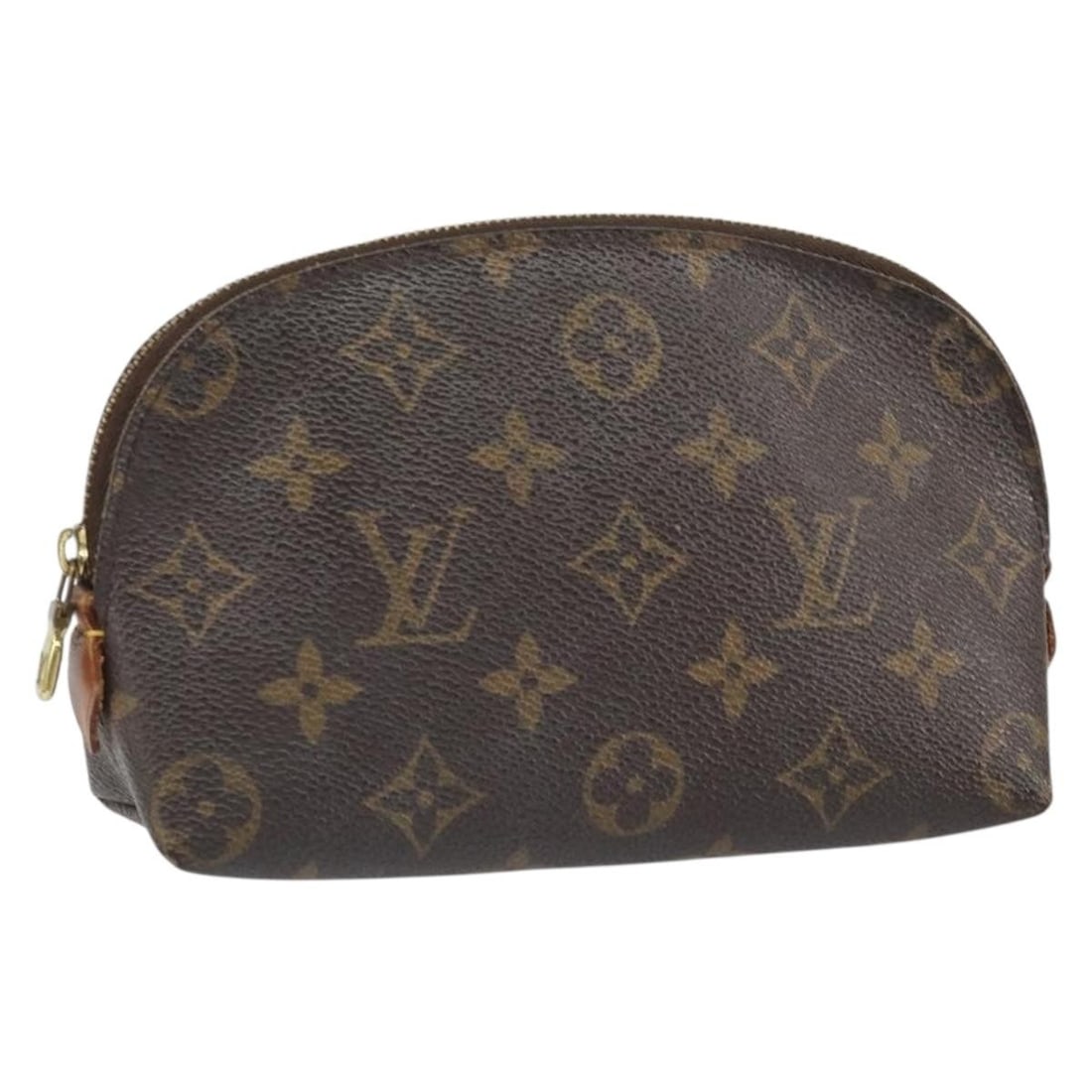 Monogram Canvas PM Cosmetic Bag Louis Vuitton M47515 Spain: Monogram Canvas PM Cosmetic Bag Louis Vuitton M47515 Spain This Louis Vuitton Monogram Pochette Cosmetic PM is crafted from signature monogram canvas and features a classic cosmetic pouch design. The 