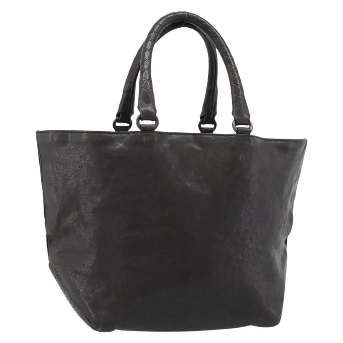 Bottega Veneta Intrecciato Black Leather Womens Tote Handbag: Bottega Veneta Intrecciato Black Leather Womens Tote Handbag Bottega Veneta Intrecciato tote bag in black leather, made in Italy. This women's tote features the brand's Intrecciato style and measures 