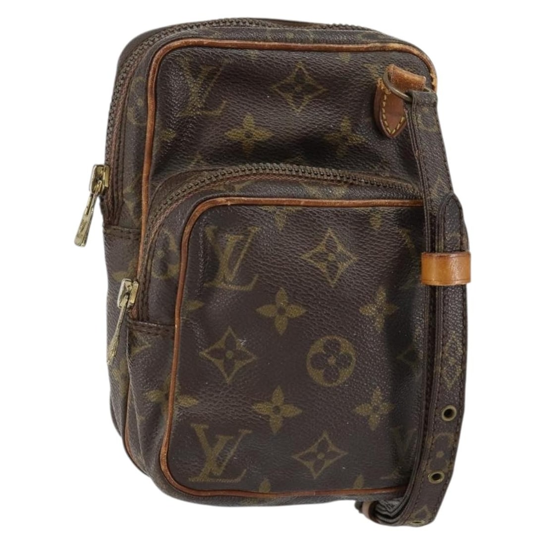 LOUIS VUITTON Monogram Mini Amazon Shoulder Bag M45238 Auth France: LOUIS VUITTON Monogram Mini Amazon Shoulder Bag M45238 Auth France This authentic LOUIS VUITTON Mini Amazon Shoulder Bag is crafted from durable Monogram Canvas, showcasing the brand's iconic design. 