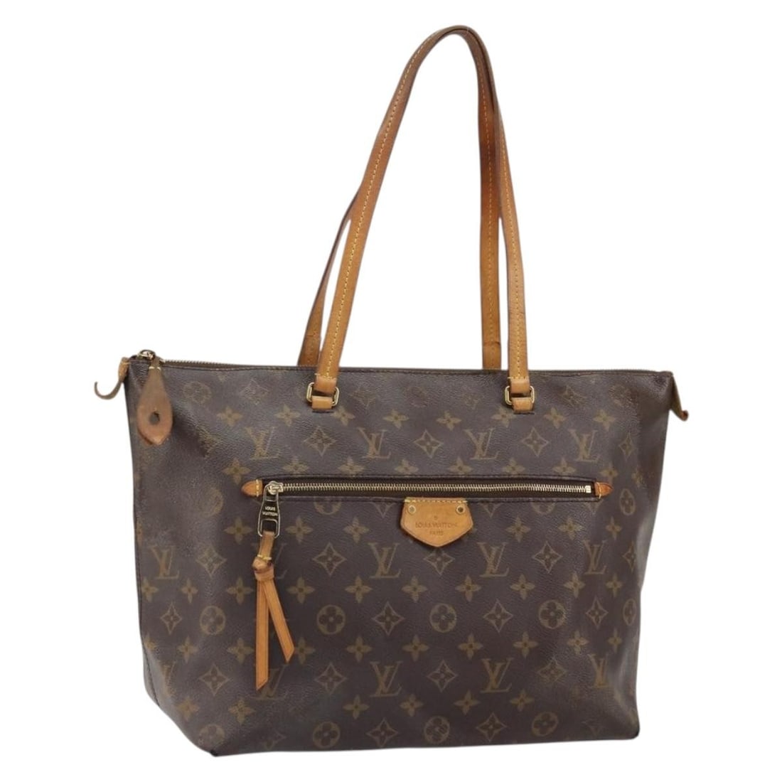 Louis Vuitton Jena MM Monogram Canvas Tote Bag M42267 France: Louis Vuitton Jena MM Monogram Canvas Tote Bag M42267 France This Louis Vuitton Monogram Jena MM Tote Bag features the signature Monogram Canvas exterior and is designed for everyday use. The tote is 