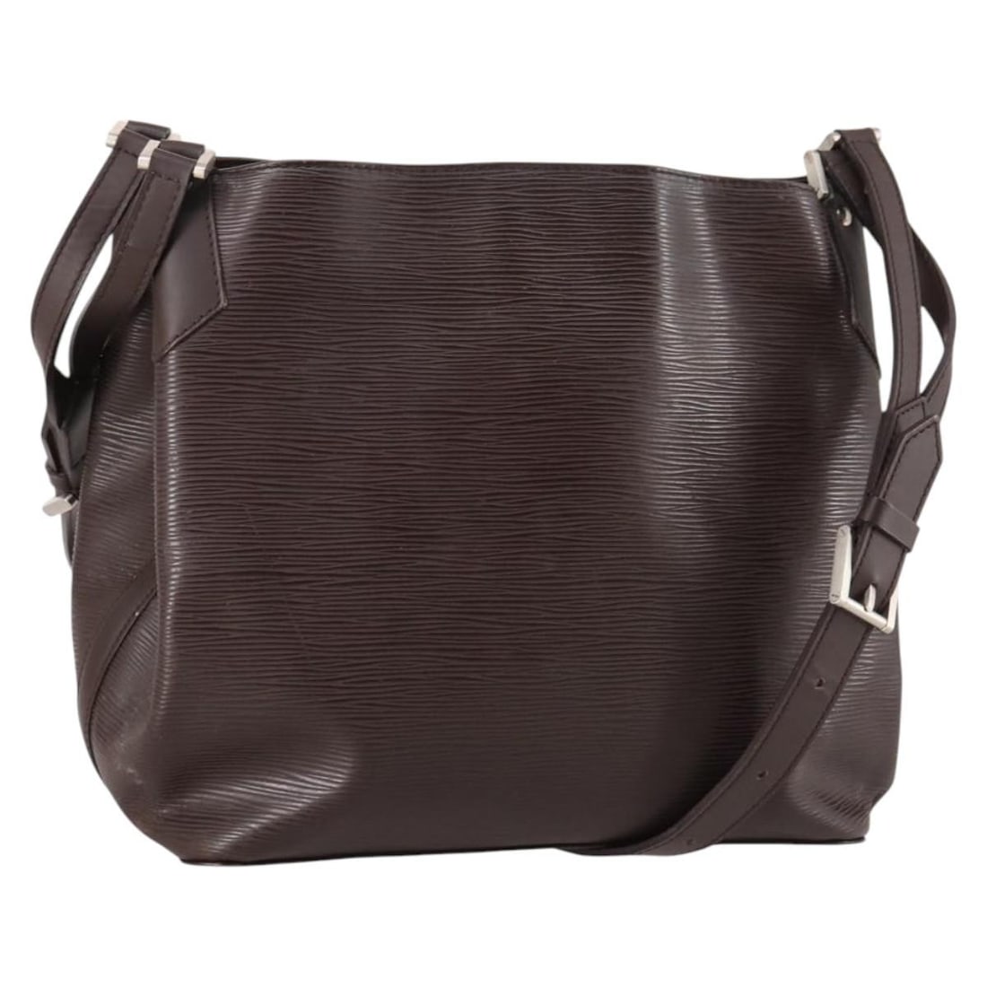 LOUIS VUITTON Epi Mandala MM Shoulder Bag Mocha M5889D Made in France: LOUIS VUITTON Epi Mandala MM Shoulder Bag Mocha M5889D Made in France This LOUIS VUITTON Epi Mandala MM Shoulder Bag is a stylish and functional accessory, crafted from luxurious Epi leather in a rich