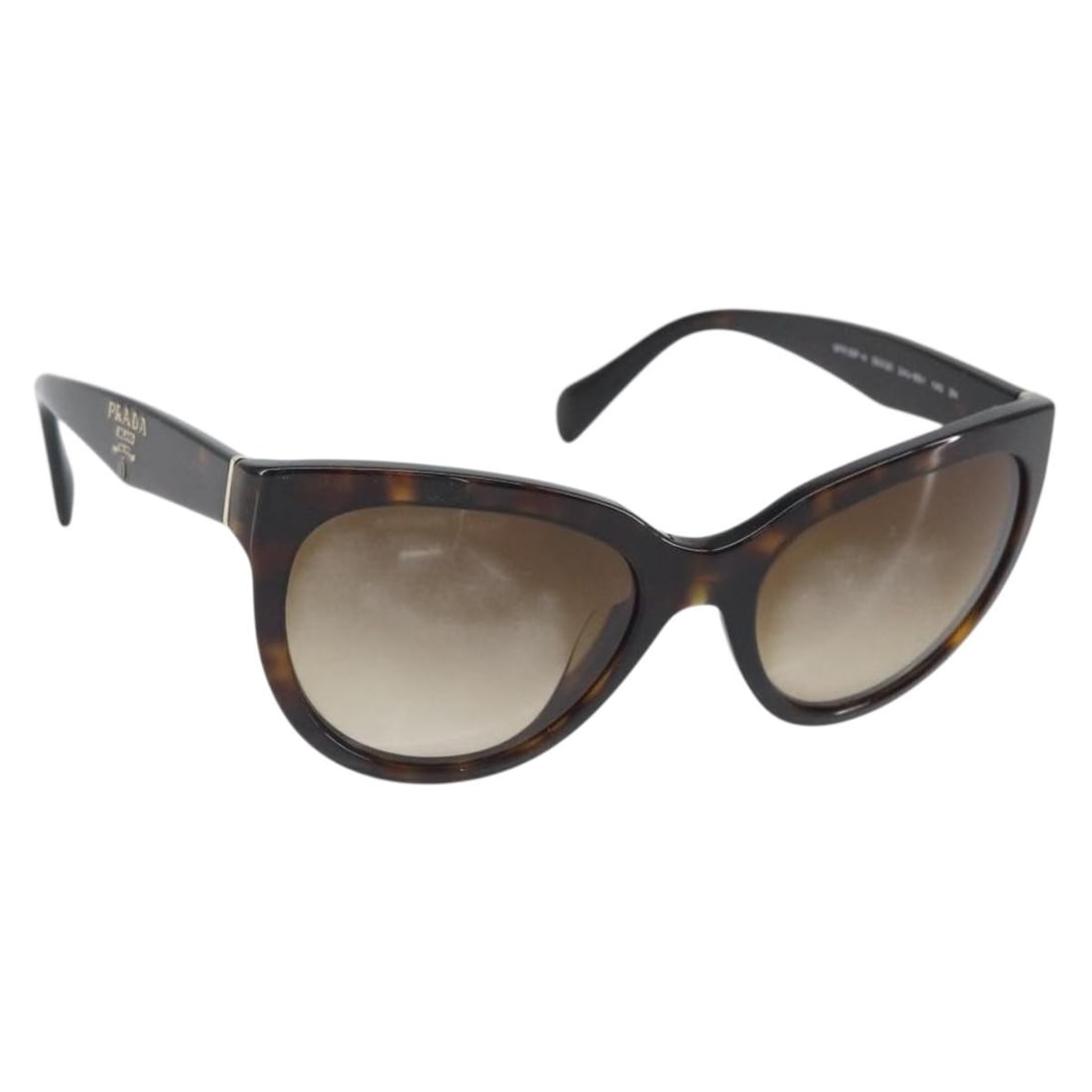 Brown Plastic Sunglasses by PRADA for Women Made in Italy: Brown Plastic Sunglasses by PRADA for Women Made in Italy These PRADA women's sunglasses feature a brown plastic frame and are designed for everyday wear. Made in Italy, they have a bag height of appr