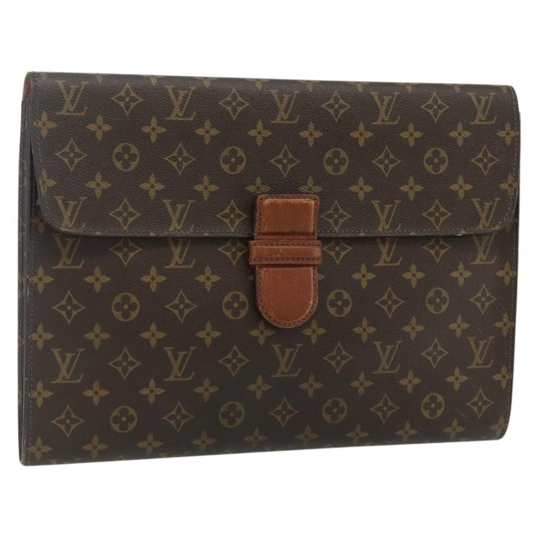 Louis Vuitton Posh Ministor Monogram Canvas Briefcase M53445: Louis Vuitton Posh Ministor Monogram Canvas Briefcase M53445 This Louis Vuitton Monogram Posh Ministor Briefcase (model M53445) is crafted from the brand's signature Monogram Canvas and designed for w