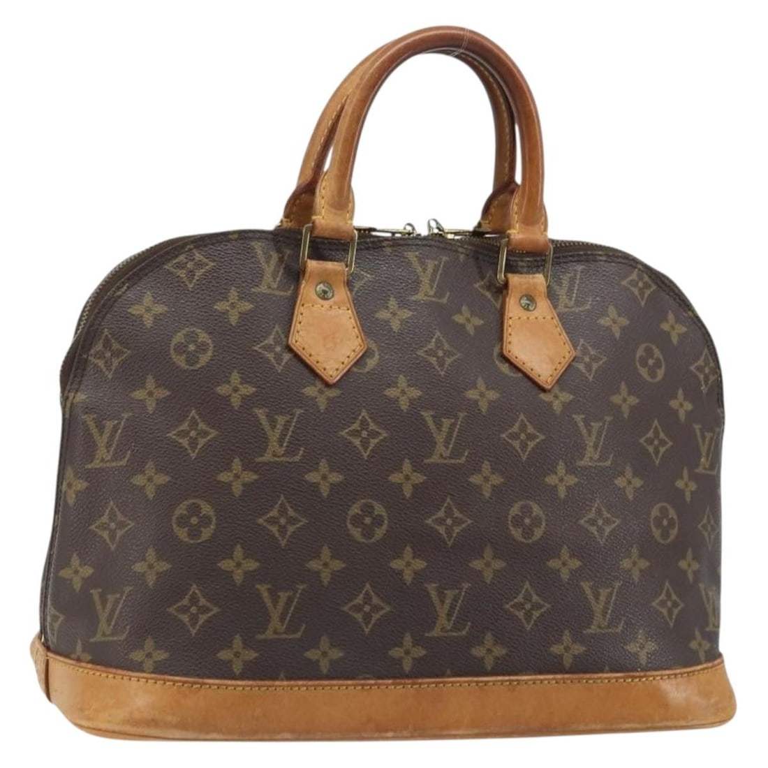 Louis Vuitton Alma Monogram Canvas Handbag Model M51130 for Women: Louis Vuitton Alma Monogram Canvas Handbag Model M51130 for Women This Louis Vuitton Monogram Alma handbag, model M51130, is crafted from the brand's signature monogram canvas and features a classic s