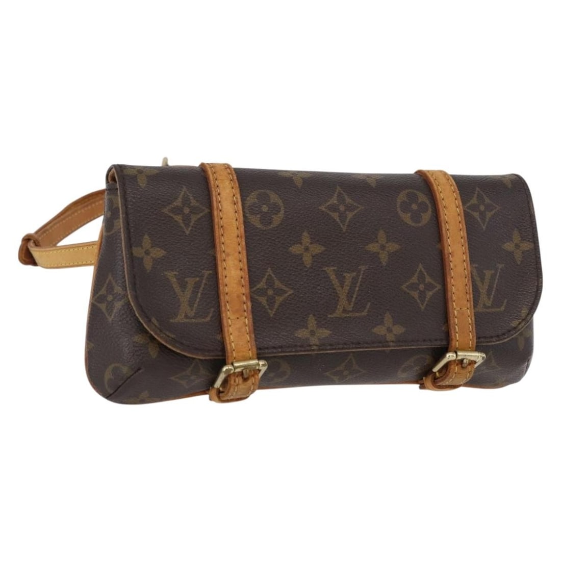 Louis Vuitton M51159 Pochette Marrell Monogram Canvas Waist Bag: Louis Vuitton M51159 Pochette Marrell Monogram Canvas Waist Bag Louis Vuitton Monogram Pochette Marrell waist bag in Monogram Canvas, made in France. The bag features a waist bag style with approximat