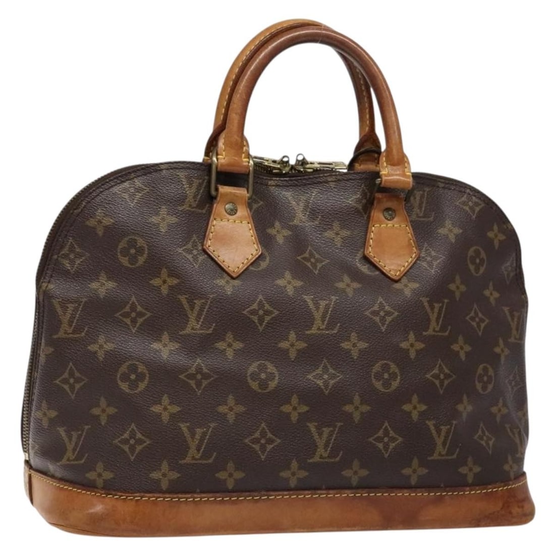 Louis Vuitton Alma M51130 Monogram Canvas Handbag France: Louis Vuitton Alma M51130 Monogram Canvas Handbag France Louis Vuitton Alma handbag in Monogram Canvas, made in France. This women's handbag is identified as product no. M51130 and features the classi