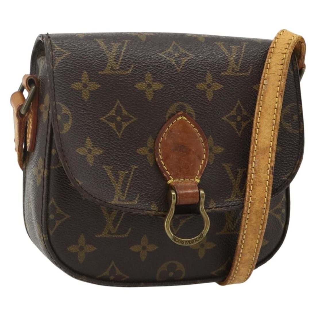 Louis Vuitton Saint Cloud PM monogram canvas shoulder bag M51244: Louis Vuitton Saint Cloud PM monogram canvas shoulder bag M51244 This Louis Vuitton Monogram Saint Cloud PM Shoulder Bag, model M51244, is crafted from the brand's signature monogram canvas and design