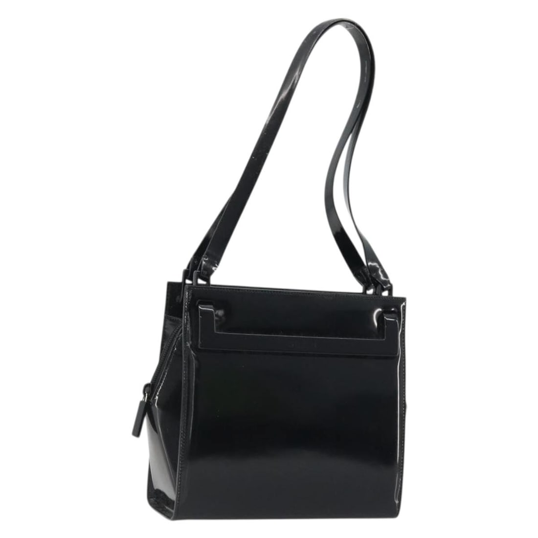 Gucci black patent leather women s tote bag Italy: Gucci black patent leather women s tote bag Italy This GUCCI tote bag is crafted from black patent leather and features a compact, structured silhouette. Made in Italy, it is designed for women and of