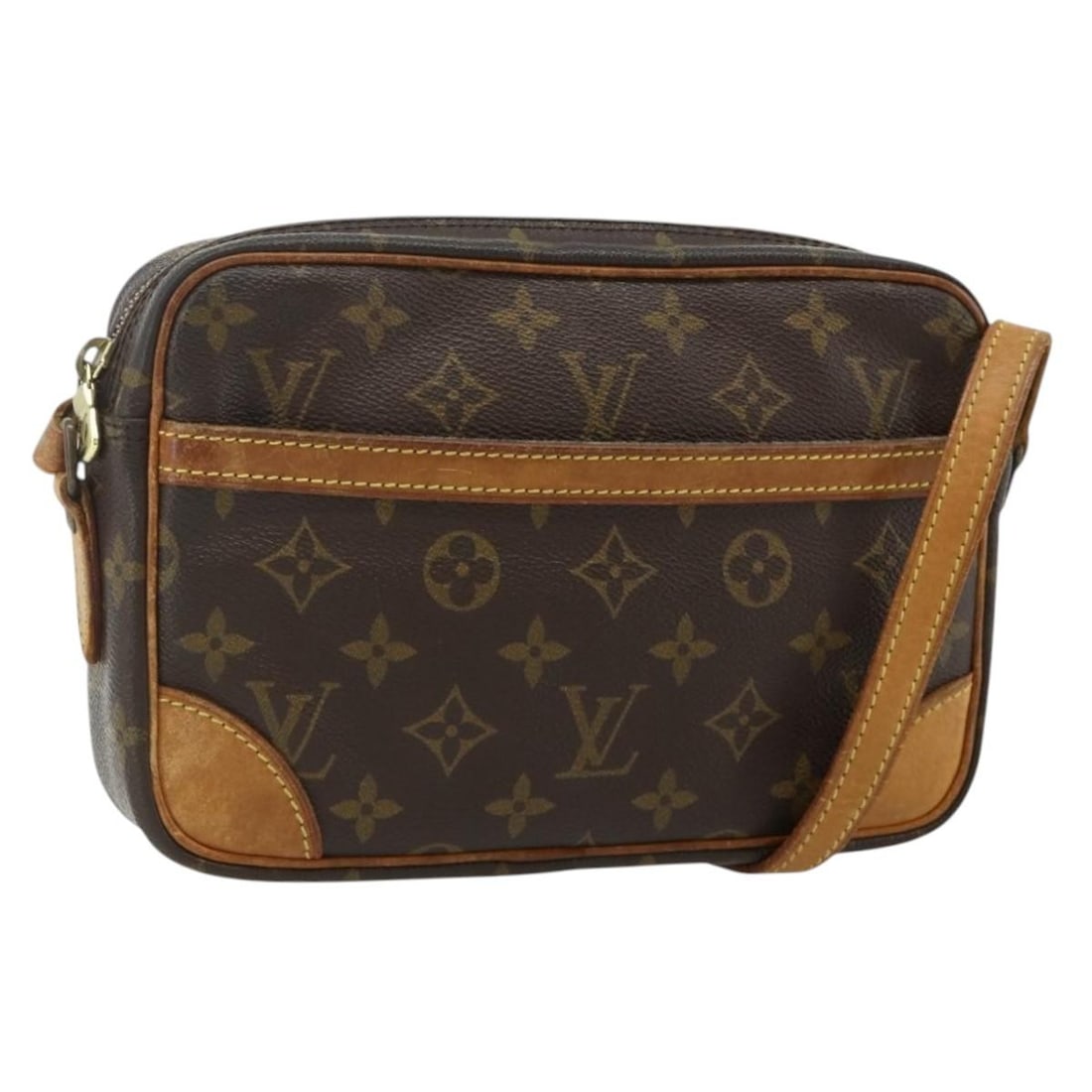 Louis Vuitton Trocadero 23 Monogram Canvas Shoulder Bag M51276: Louis Vuitton Trocadero 23 Monogram Canvas Shoulder Bag M51276 This LOUIS VUITTON Monogram Trocadero 23 Shoulder Bag is crafted from signature monogram canvas and was made in France. Designed for wome
