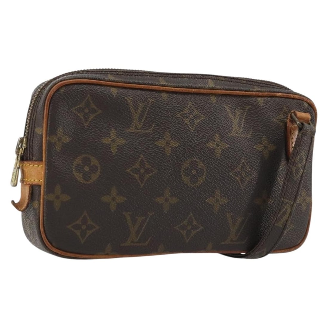 Louis Vuitton M51828 Marly Bandouliere Monogram Canvas Womens Shoulder Bag: Louis Vuitton M51828 Marly Bandouliere Monogram Canvas Womens Shoulder Bag Louis Vuitton Marly Bandouliere shoulder bag in Monogram Canvas, made in France. This women's shoulder bag features the class