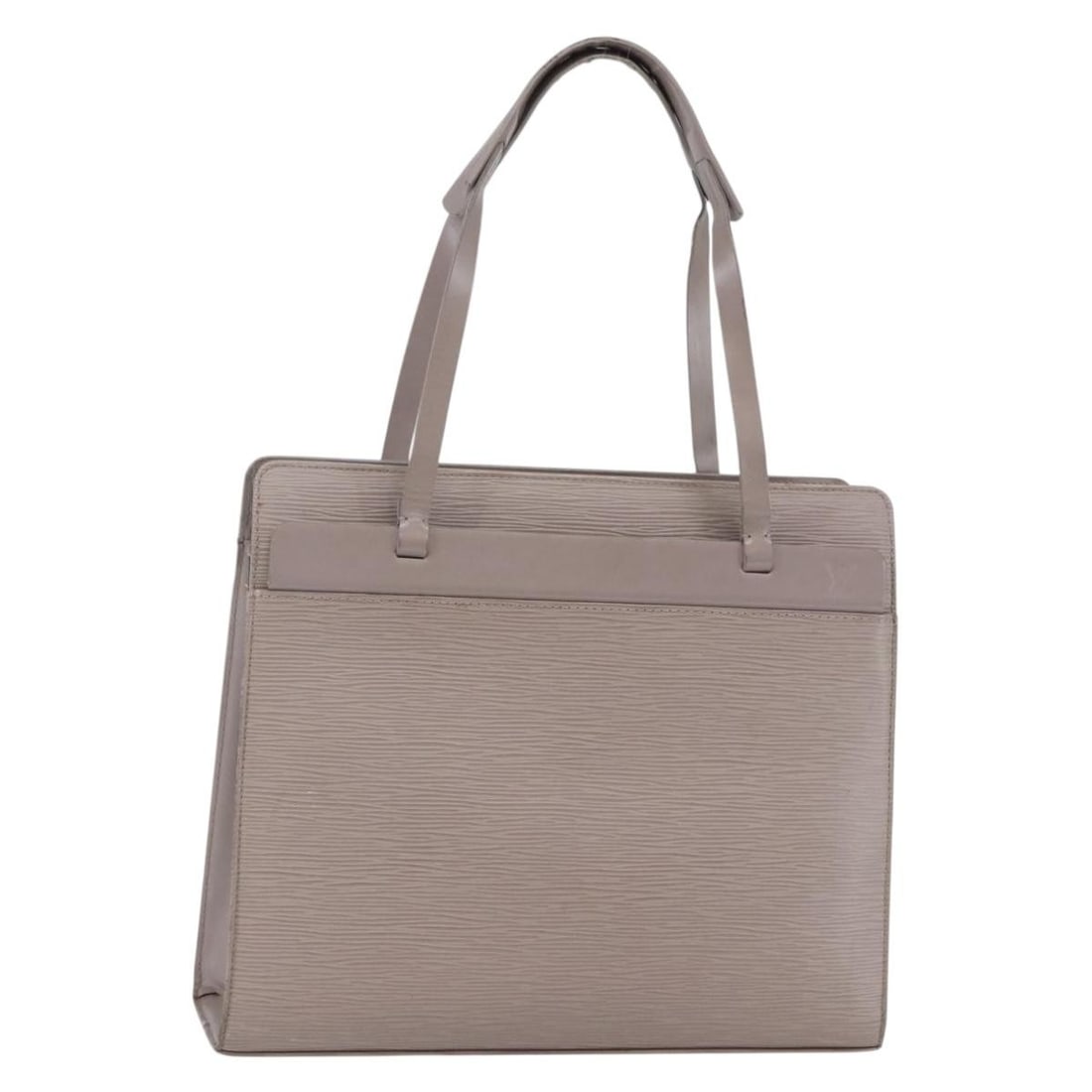 LOUIS VUITTON Epi Croisette PM Tote Bag Lilac M5249B Spain Auth: LOUIS VUITTON Epi Croisette PM Tote Bag Lilac M5249B Spain Auth This LOUIS VUITTON Epi Croisette PM Tote Bag showcases a chic lilac hue crafted from durable Epi leather. Measuring approximately 12.2 i
