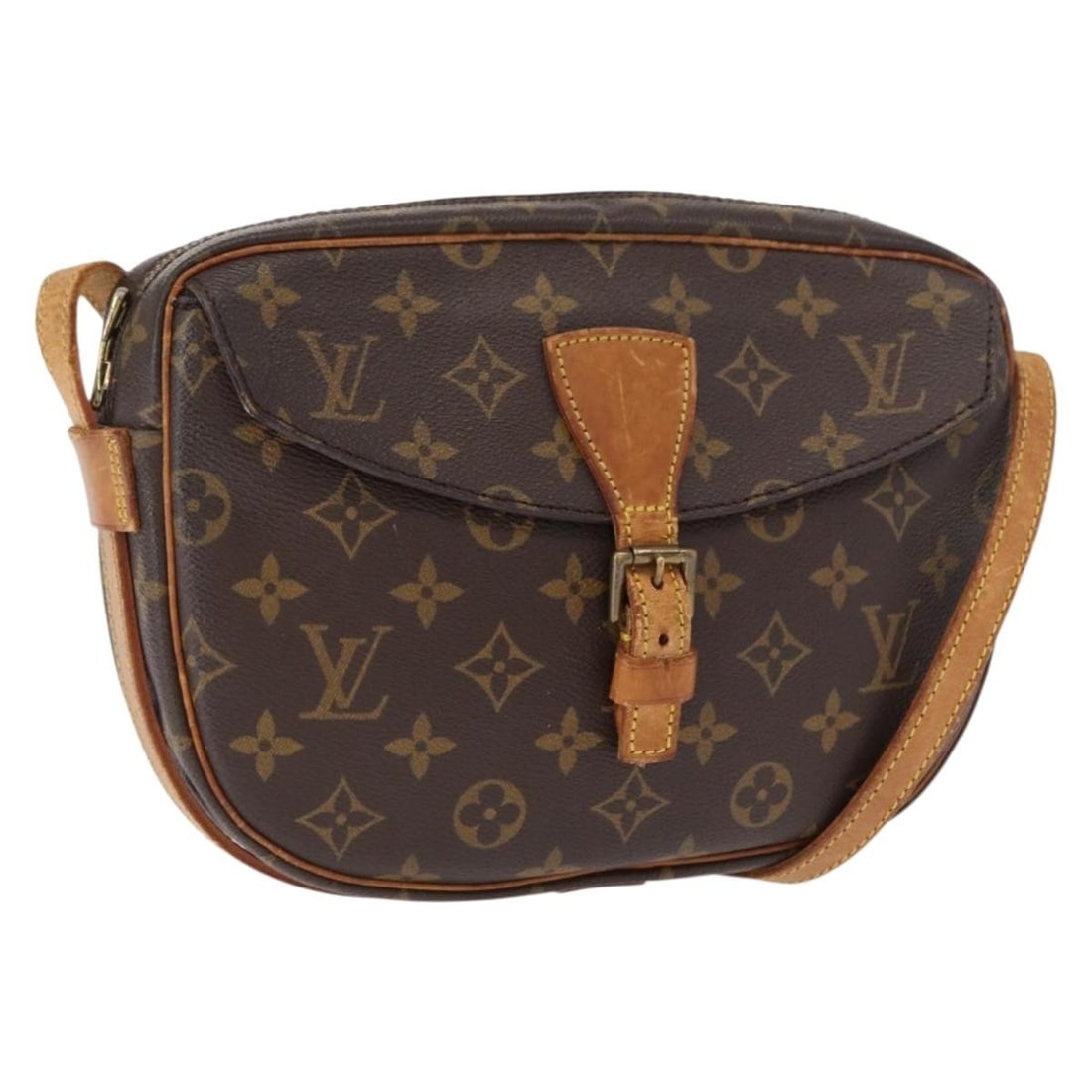 Louis Vuitton Jeune Fille MM Monogram Canvas Shoulder Bag M51226 France: Louis Vuitton Jeune Fille MM Monogram Canvas Shoulder Bag M51226 France This Louis Vuitton Jeune Fille MM shoulder bag features the signature Monogram Canvas exterior with an adjustable strap, designe