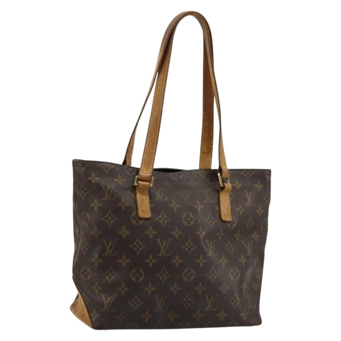 Louis Vuitton M51148 Cabas Piano Monogram Canvas Womens Tote: Louis Vuitton M51148 Cabas Piano Monogram Canvas Womens Tote Louis Vuitton Cabas Piano tote bag in Monogram canvas, designed for women and made in France. This authentic bag is offered without the ori