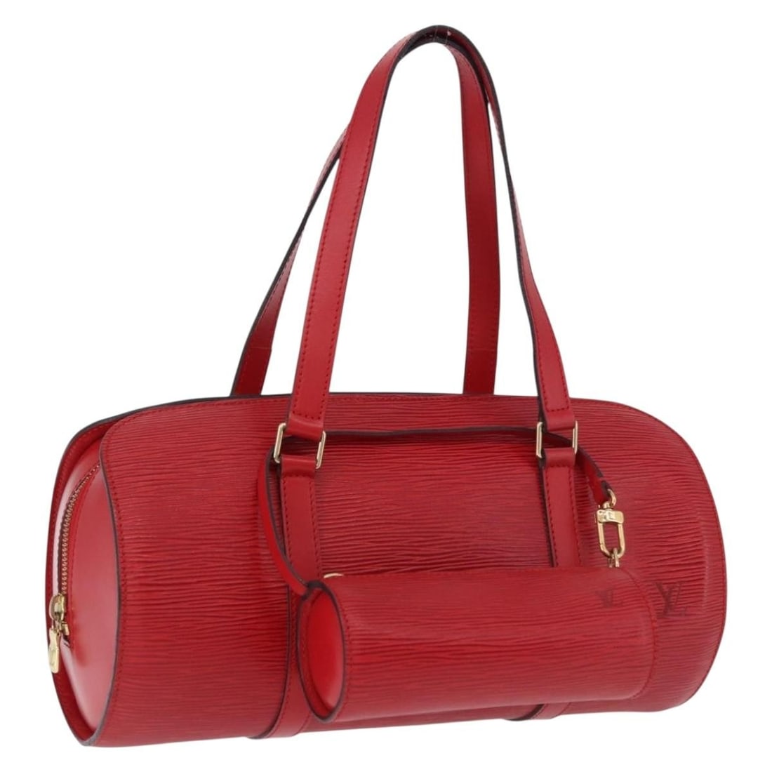 Louis Vuitton M52227 Soufflot Red Epi Leather Handbag (1 of 18)