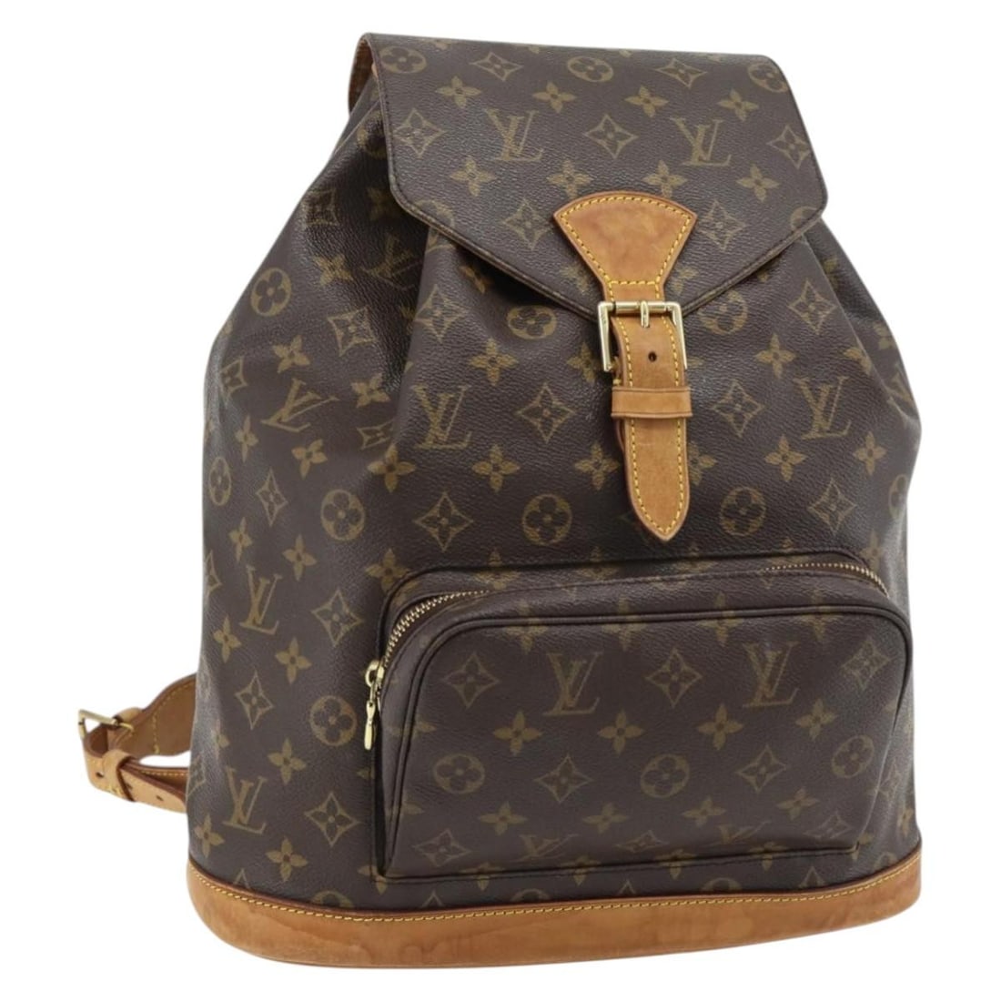 Louis Vuitton M51135 Montsouris GM Monogram Canvas Backpack: Louis Vuitton M51135 Montsouris GM Monogram Canvas Backpack Louis Vuitton Monogram Montsouris GM backpack in Monogram Canvas, style no. M51135. Made in France and identified with serial no. MI0091. Th