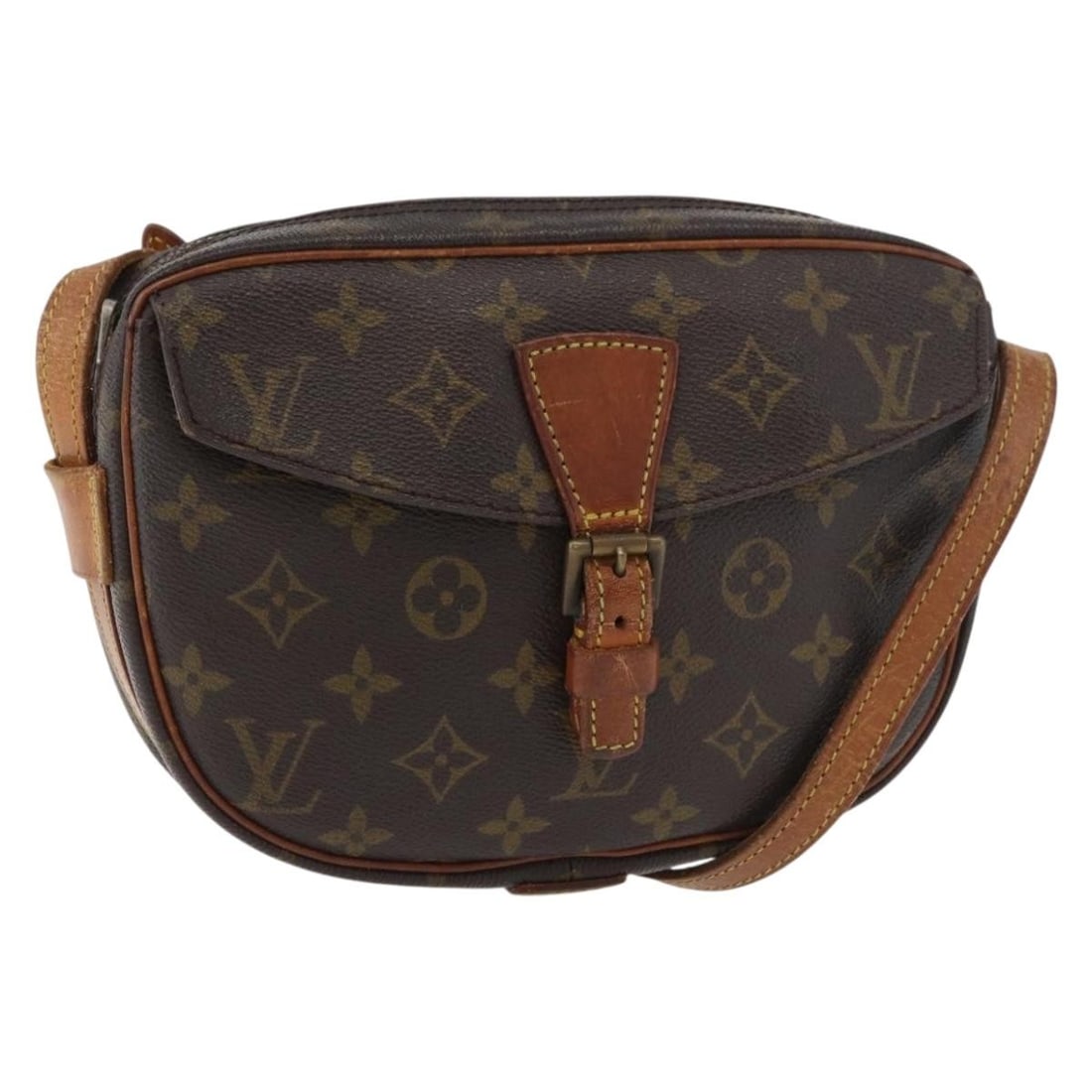 Louis Vuitton M51227 Jeune Fille PM Monogram Canvas Shoulder Bag: Louis Vuitton M51227 Jeune Fille PM Monogram Canvas Shoulder Bag A Louis Vuitton Monogram Jeune Fille PM shoulder bag in Monogram Canvas, made in France. It features a shoulder strap with an approxima