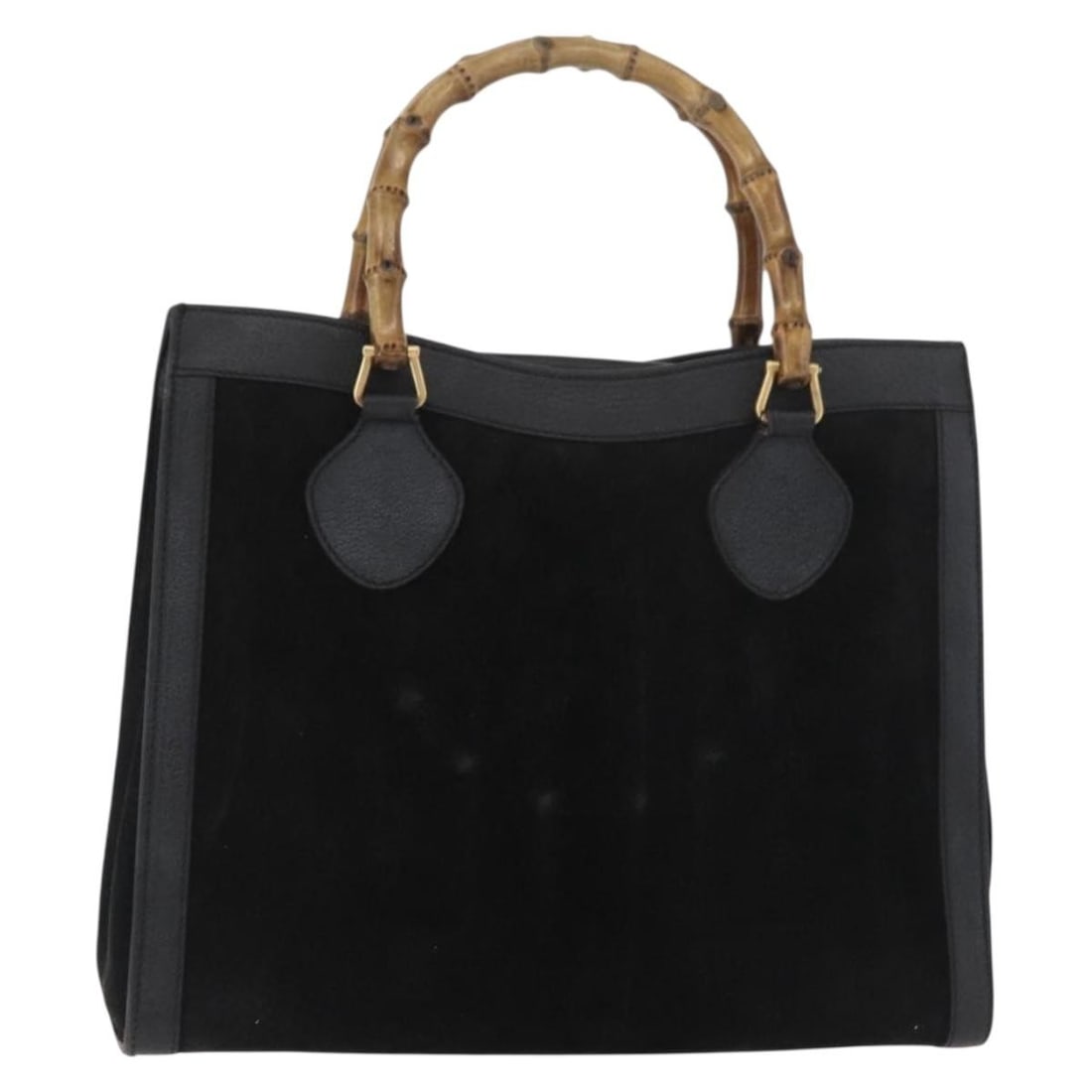 Gucci Bamboo suede tote bag black gold Italy 002 2865 0260: Gucci Bamboo suede tote bag black gold Italy 002 2865 0260 This GUCCI Bamboo Tote Bag features a black and gold suede exterior and is crafted in Italy. The bag is designed for women and includes bambo