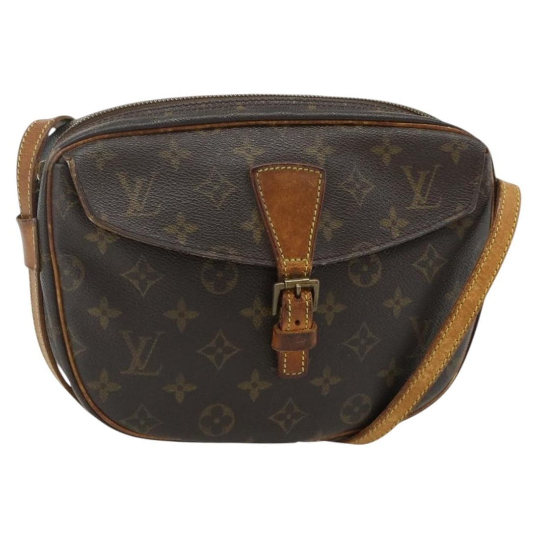 Louis Vuitton Jeune Fille MM Monogram Canvas Shoulder Bag M51226: Louis Vuitton Jeune Fille MM Monogram Canvas Shoulder Bag M51226 This LOUIS VUITTON Jeune Fille MM Shoulder Bag features the signature Monogram Canvas exterior and is designed for women. The bag offer