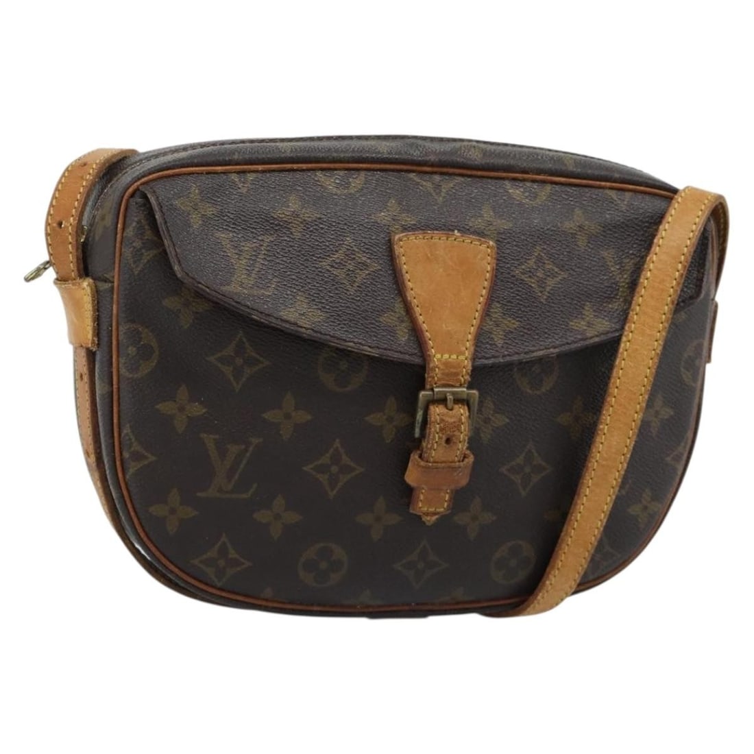 Louis Vuitton Jeune Fille MM Monogram Canvas Shoulder Bag M51226: Louis Vuitton Jeune Fille MM Monogram Canvas Shoulder Bag M51226 Louis Vuitton Monogram Jeune Fille MM shoulder bag in Monogram Canvas, made in France. This women's shoulder bag features the Monogram 