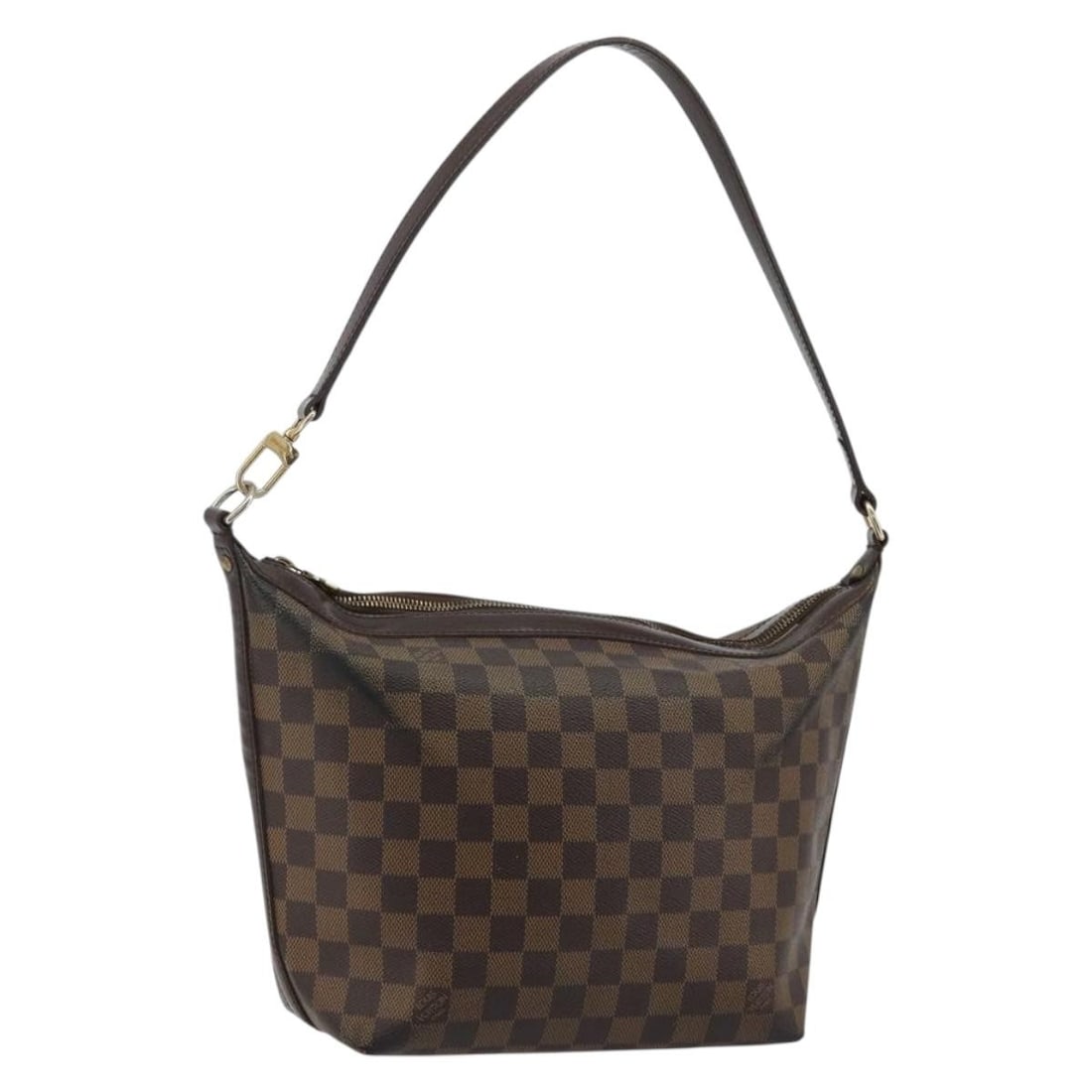 Louis Vuitton Illovo MM Damier Ebene Shoulder Bag N51995: Louis Vuitton Illovo MM Damier Ebene Shoulder Bag N51995 Louis Vuitton Illovo MM shoulder bag in Damier Ebene canvas, made in France. This women's bag features the Damier Ebene exterior and comes in t